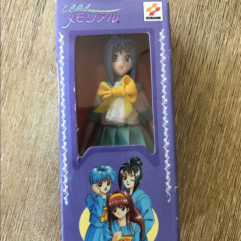 NEW Vintage 1994 Konami School Girl Mini Figure
